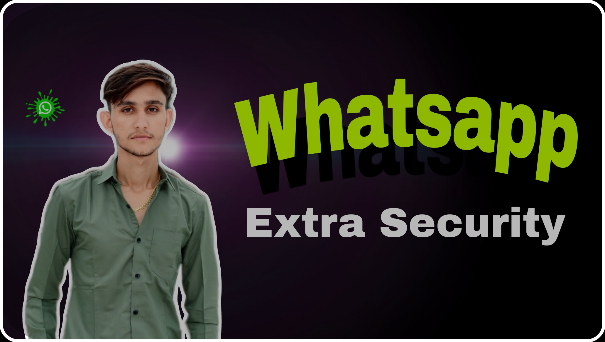 Whatsapp Par Two-Step Verificatin Kaise Karte hai full detils in hindi 2025.